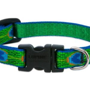 Lupine Small Dog Collar Tail Feathers 10"-16"