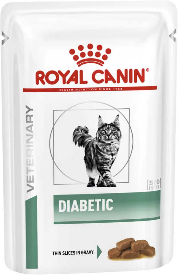 Royal Canin Vet Diet Feline Diabetic 85g x 12 Pouches